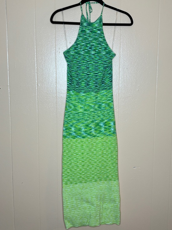 Future Collective Dresses & Skirts - Green Ombre Halter Maxi Dress - Future Collective